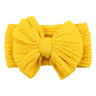 Baby Girl Bows Headband Newborn Turban Hairbands Kids Red Head Band Outdoor Toddler Children HeadWrap Hair Accessories
