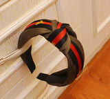 2025 New Fashion Hairband Headband For Women Fashion Turban Striped Hair Band Bee Pattern Print Hair Accessories