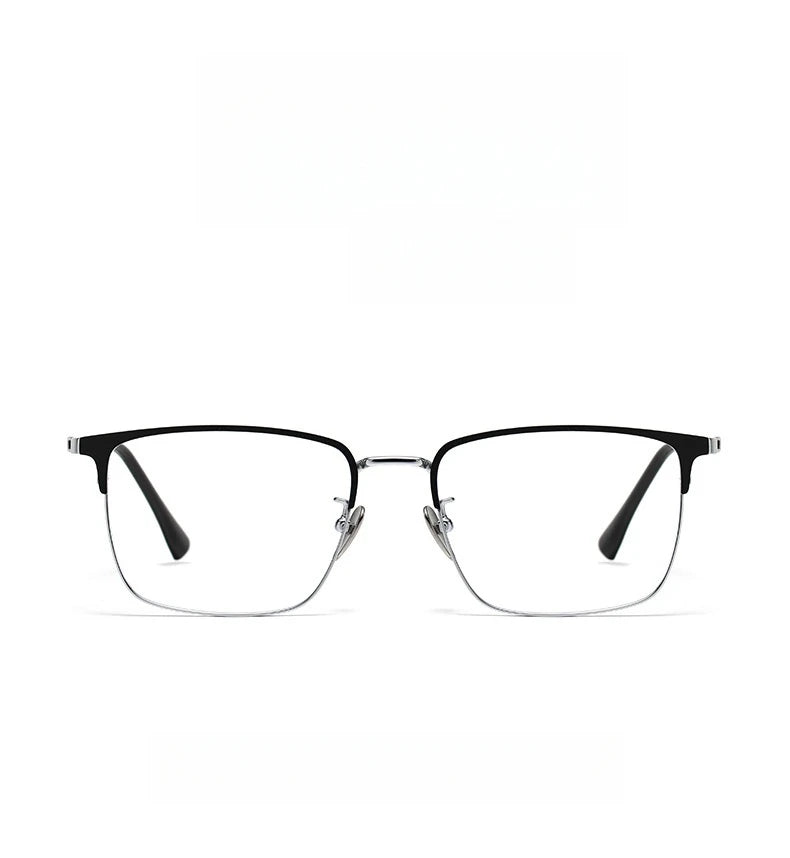 FIRADA Fashion Comfort Glasses Retro Luxury Titanium Square Eyewear Optical Prescription Eyeglasses Frame For Men Women 20363-C