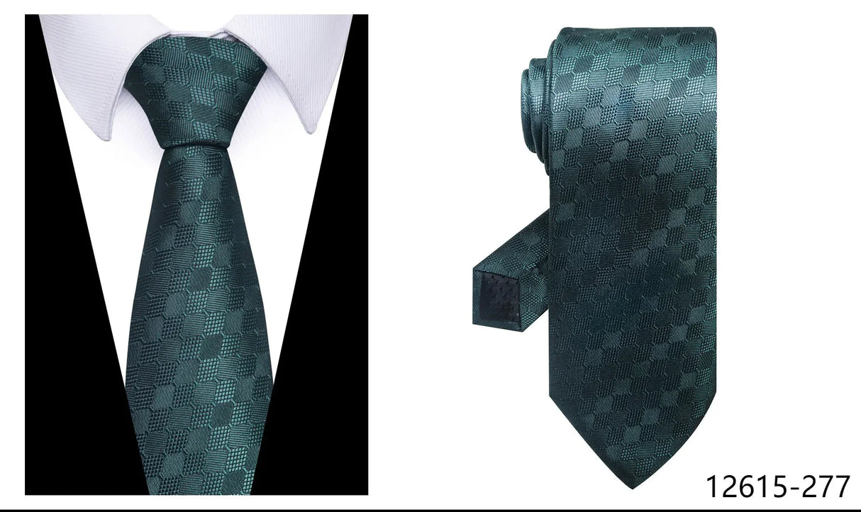 100% Silk Brand Purple Tie Men Necktie High Quality Mix Colors Silk 7.5 cm Gravatas Accessories Wedding April Fool's Day