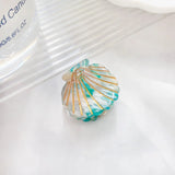 Fashion Shell Hair Claws Hairwear for Women Sweet Cute Mini Shark Clip Crab Clamps Hair Clips Claw Clip Trendy Hair Accessories