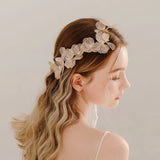 Female Wedding Headband Party Prop Flower Hair Accessories Banquet Headwear Masquerade Prom Hairband Bride Hair Jewelry Gifts