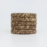 5PC High Elasticity Hair Ties Leopard Print Elastic Hair Scrunchie Ties for Women Wild Fashion Head Rope Hair Styling Accessorie