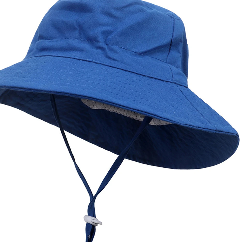 XS,M,L Summer Baby Sun Hat UV Protection Kids Bucket Hat For Girls Boys Outdoor Panama Beach Caps Toddler Infant Bucket Cap