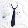 Korean style elegant Ties for men gifts Top clothes accessories Wedding  Black Gray Striped JK Ladies Collar Slim Neck Bow tie