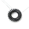 High Elasticity Telephone Coil Hairbands Women Spiral Hair Ties Girl Hair Ring Rope Solid Color Hair Accessories Ponytail Holder