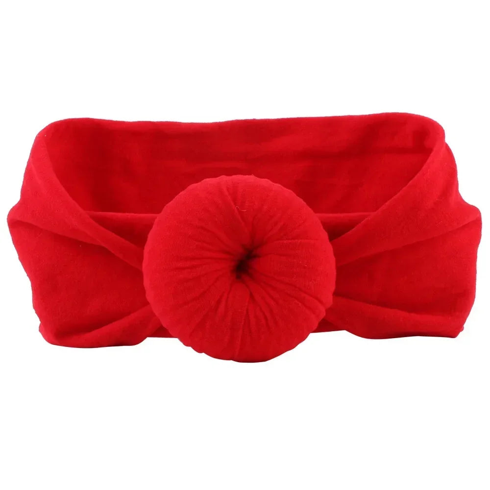 Baby Headband Newborn Girl Headbands Infant Turban Toddler Hair Accessories Nylon Cotton Headwrap Hair Band Cute Kawaii Soft