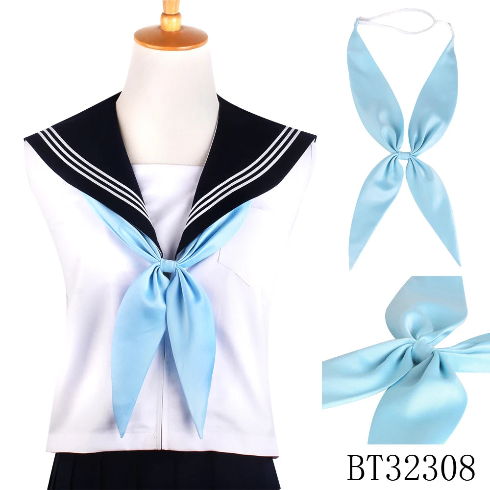 Ladies Bow tie Classic Shirts Bow Tie For Women Business Bowknot Student Solid Bow Ties JK Butterfly Girls Suits Bowties