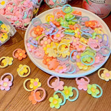 20Pcs/Set infant Cute Bowknot Headbands Girls Elastic Hair Bands Bows Headwear for Kids Cartoon Ornaments Gift Hair Accessories