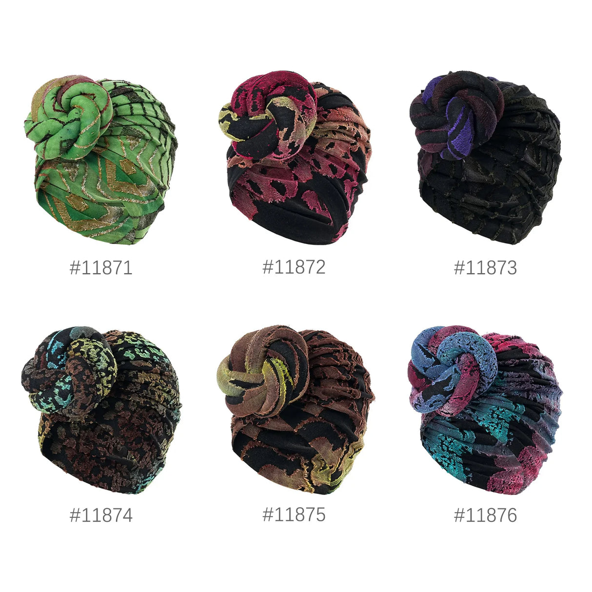 2024 African Pattern Floral Print Turban for Women Pre-Made Top Knot Head Wraps Flower Stretch Hijab Chemo Cap Headscarf Beanie