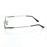 Titanium Metal Alloy flexible Half-rim optical eye glasses frames spectacle frame points prescription eyeglasses oculos de grau