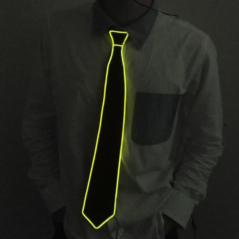 LED Acrylic Bow Tie Light up LED Men Bow Tie Luminous Bow tie Costume Men Ties DJ Dance Glow Decoration Novelty Gift LED Cravat