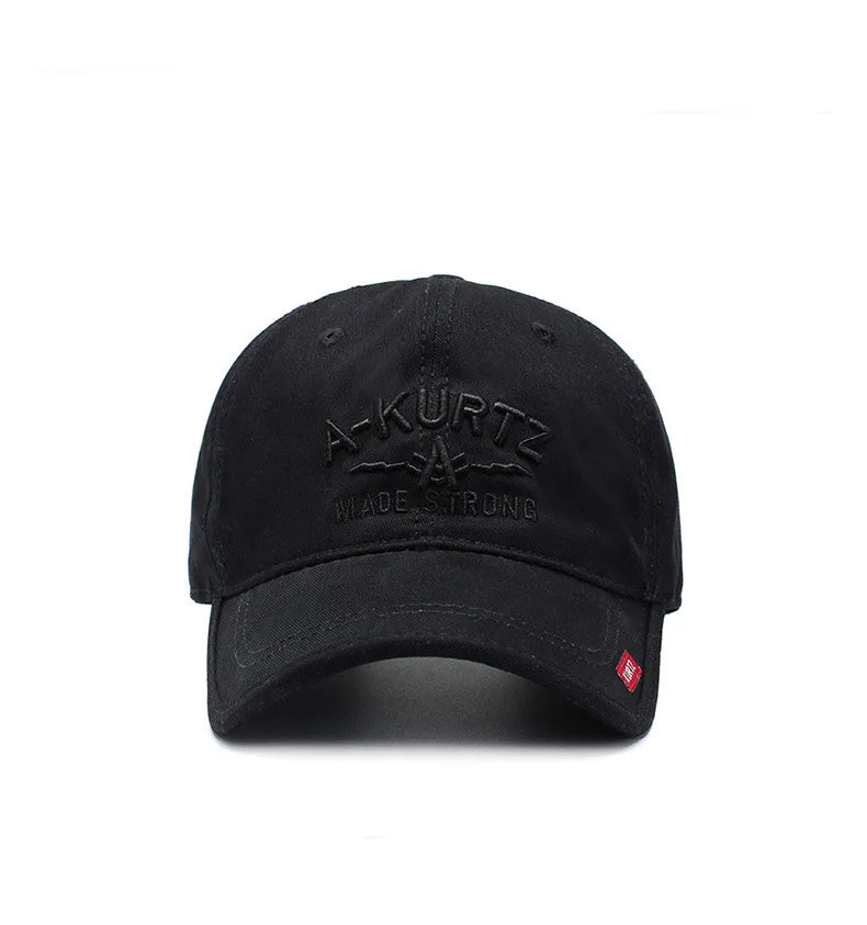 Spring New Baseball Cap Men's Korean Version Trendy Cap Outdoor Embroidery Sunhat Women's Sunscreen Cap Red Label Small A