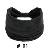 Headbands for Women Cotton Wide Headwrap Yoga Workout Hairbands Elastic Sport Head Bands Turban Bandana Bandage Hair Accessories