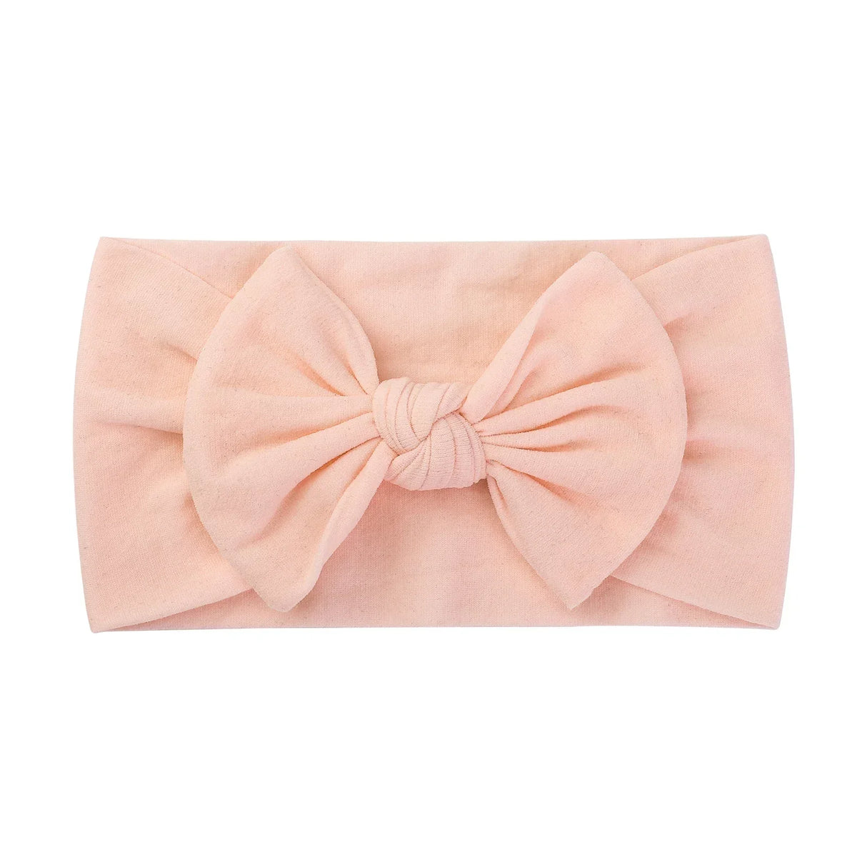 1Pc Baby Nylon Headscarf Astique Suitable Newborn Girl Flower Handmade Headband Elastic Hairband Turban Toddler Hair Accessories