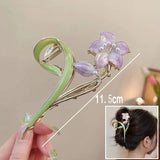 New Sweet Flower Durian Hair Claw Clip Ponytail Grab Hair Clips Shark Clip Woman Hairpins For Girl Hair Accessories Headdress