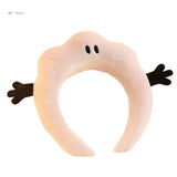 Cartoon Funny Headband for Girls Soft Fabric Adjustable Size Headpieces Party Headwear for Parties and Cosplay