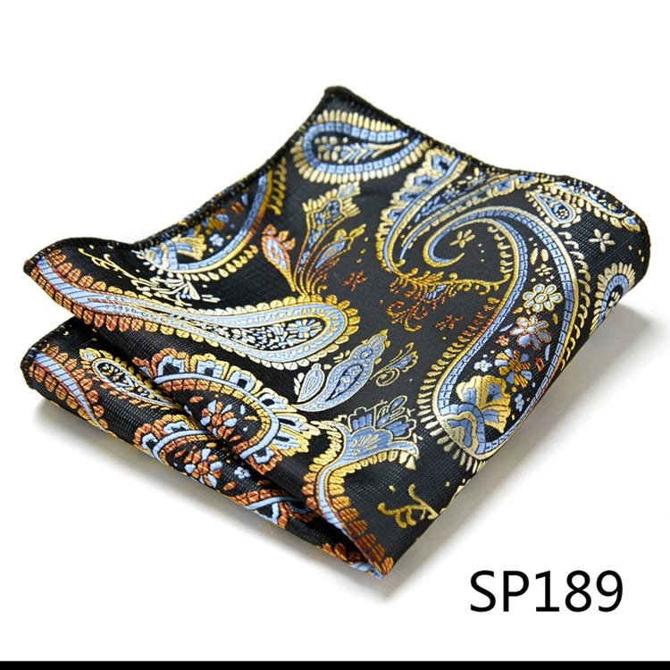 Pocket Square Handkerchief Nice Handmade Woven 100% Silk Hanky Pocket Square Printed  hombre Pink Office Clothing accessories