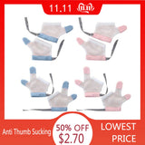 Anti Thumb Sucking 1 Pair Adjustable Stop Thumb Sucking Breathable Stop Finger Guard For Baby Sucker Stopper Adjustable Finger