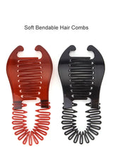 1pcs Elastics Hair Braider Banana Clip Black Scorpion Shaped Hair HoldingHairpin  Ponytail Rubber Bands Hair Accessories Salon
