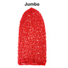 Fashion Women Crochet Hair Snood With Elastic Edge Long Hair Net Mesh Sleeping Nightcap Turban Headwear Hair Net