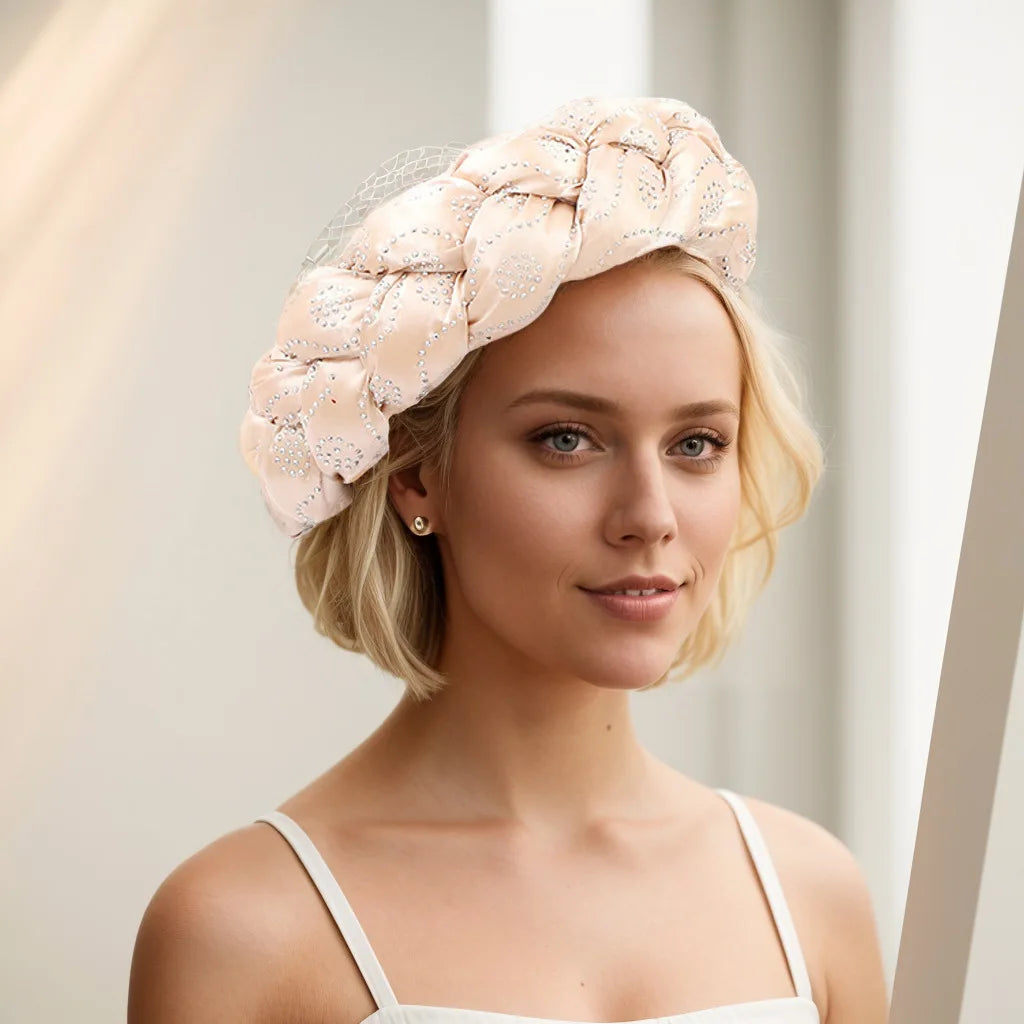 Women Braids Headbands Candy Color Elastic Hairbands Female Bandanas Girls Diamonds Hair Bands Headwear Accessories