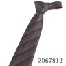 New Striped Ties For Men Women Cotton Neck Tie For Party Business Classic Plaid Neckties Wedding Groom Neck Tie Gifts