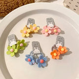 Hair Accessories Girls Bands Bandeau Cheveux Scrunchies Elastic Fille Korean Haarband Rubber Brown Children Gomas Gift Kids