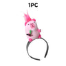 Headband Cartoon Funny Capybara Hair Hoop Summer Women's Cute Face Wash Headband Funny Plush Hair Band Hair Accessories