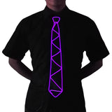 LED Acrylic Bow Tie Light up LED Men Bow Tie Luminous Bow tie Costume Men Ties DJ Dance Glow Decoration Novelty Gift LED Cravat