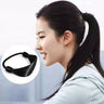 Rubber Band Made of Hair Simulation Wig Head Rope Fashion Wig Hair Rings Straight Hair Tie Ponytail High Elastic HairRope