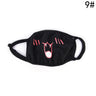 1pc Mouth Face Mask Unisex Cotton Dustproof Mouth Face Mask Anime Cartoon Bear Women Men Muffle Face Mouth Party Masks