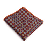High Grade New Style Jacquard Woven Hanky Pocket Square Dot Striped Floral Handkerchief Fit Formal Party Workplace Suit Gift