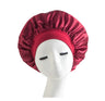 Newly Satin Night Hair Cap Women's Solid Sleeping Hat Sleep Care Bonnet Nightcap For Women Unisex Cap