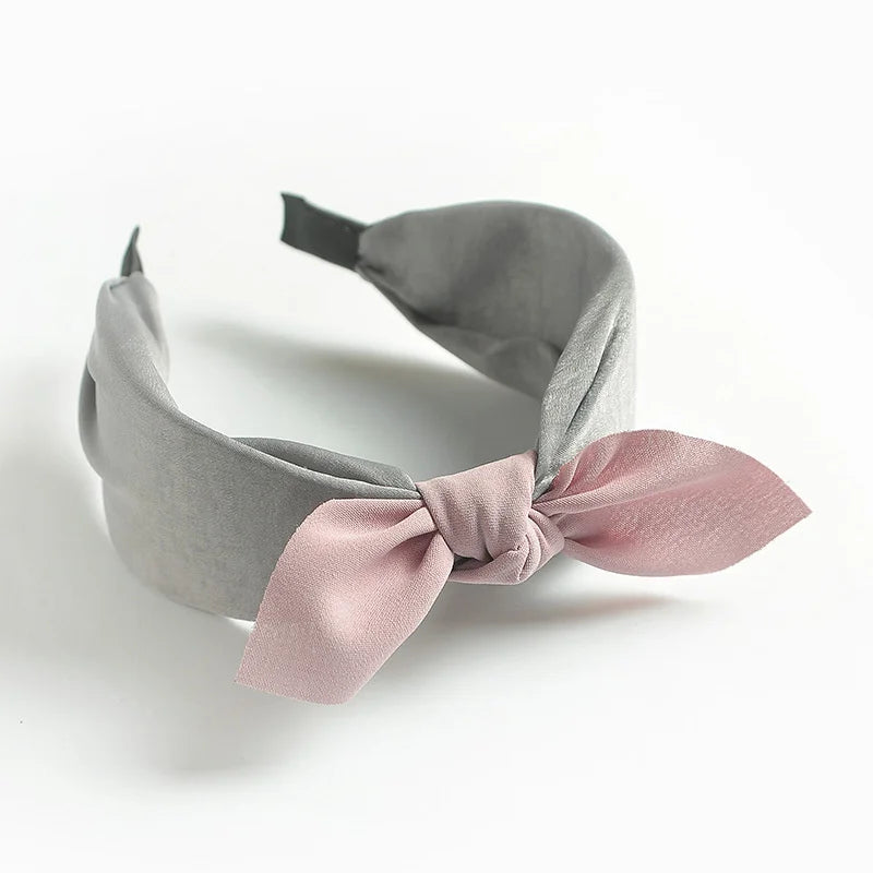 Women Hairbands Wide Female boho ties headband accessories Bow Hair Hoops Headwear Floral Hair Accessories Girl Head Band Lady
