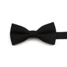 High Quality Mens Solid Color Bowtie Set For Men Children Wedding Party Dinner Accessory Pink Orange Father-son Bow Tie Gift