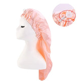Unisex Elastic Bonnet Long Hair Sock Dreadlock Braids Cap Sleep Hats Head Wrap Turban Night Cap Hair Care Nightcap for Women Men