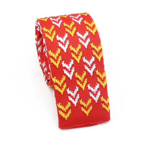 61 Styles Knit Tie Fashion Pattern Print Leisure Men's Knitted Tie Colourful Woven Daily Wear Cravat Gift For Apparel Accessorie