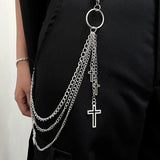 Waist chain men and women fashion versatile belt belt decoration jeans hip-hop punk style summer metal chain women