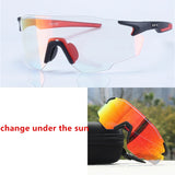 1 Lens NRC Cycling Sunglasses UV400 TR90 Sports Bicycle Glasses MTB Mountain Bike Fishing Hiking Riding Eyewear for Men Women