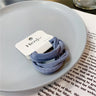 6Pcs/Lot Elastic Hair Bands Women Hair Rubber Band Elegant High Elasticity Solid Color Girls Elastic Hair Bands Hair Accessories