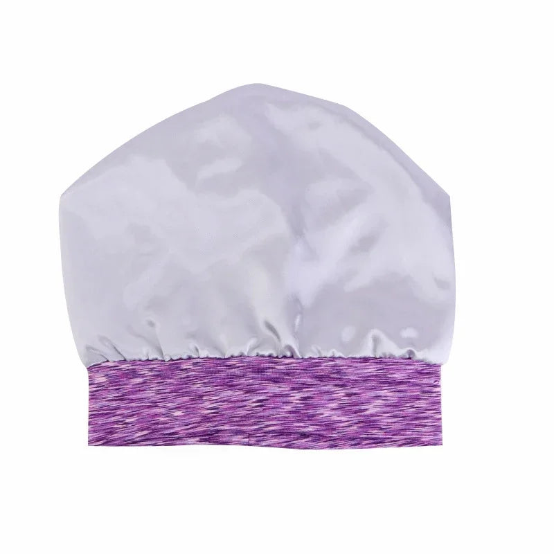 Women Men Sleeping Hat Baggy Beanie Satin Lined Night Unisex Sleep Cap Hair Care Bonnet Hair Loss Nightcap Pullover Hat Headwear