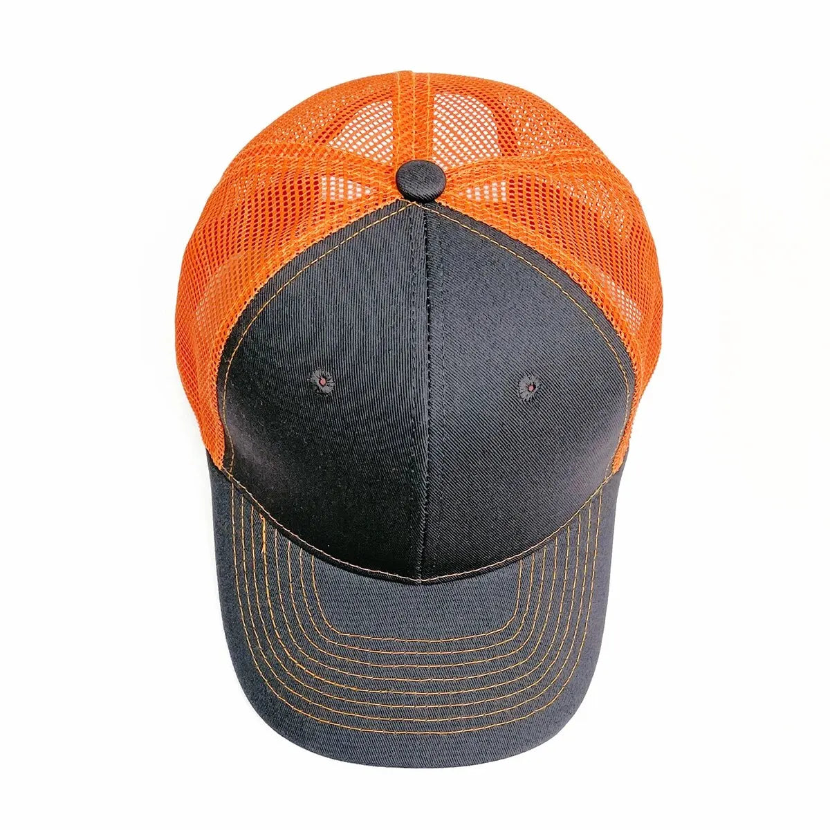 Summer MEN'S AND WOMEN'S Mesh Breathable Baseball Cap, Low Cut Unstructured Baseball Cap, Adjustable
