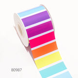 5 Yards Flower Stripes And Dots Printed Grosgrain Satin Ribbons For Bows DIY Craft Decoration Packaging Supplies. 80984