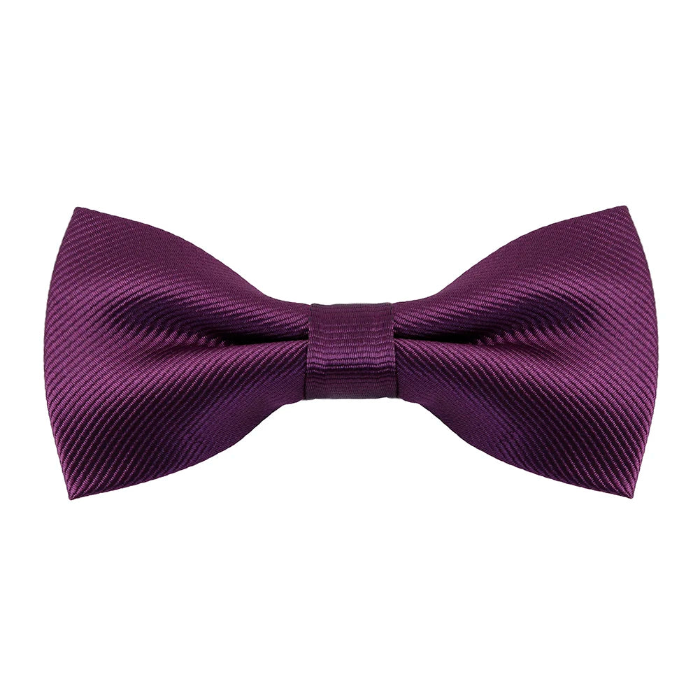HUISHI Bow Ties For Men Solid Stripe Black Pearl White Bowtie Elegant Mans Bussiness Wedding Party Accessories Butterfly Bow