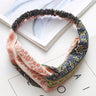 Cross elastic headband chiffon silk headband ladies headband hair accessory sports face wash