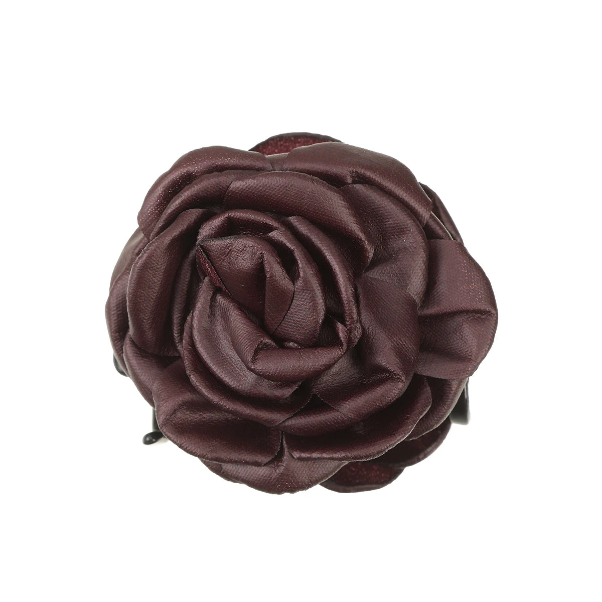 New Leopard Print Big Flower Women's Hair Claws Vintage Hairpin Simple Barrette Ponytail Hair Clamps Hair Accessories for Women