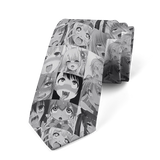 Anime cartoon printing men's tie unisex casual creative tie novelty unique accessories business gifts wedding shirt accessories