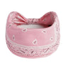 Wide Printed Bandanas Hairbands Boho Knot Turbans Yoga Elastic Head Wrap Women Headband Headwear Fashion Hair Band Accessories