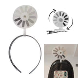 Brain Loading Hair Band Hairpin Women Funny Rotatable Simple Cute Headband Festival Party Decoration Prank Hair Accessories